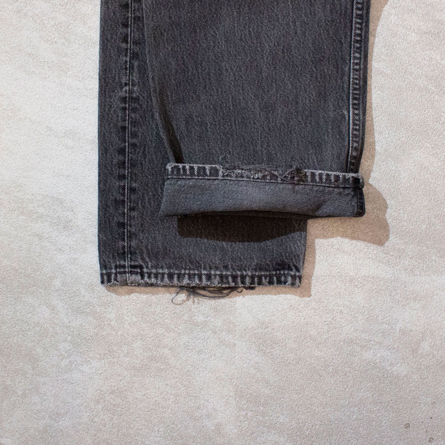 501 Black Denim Pants Made in U.S.A.