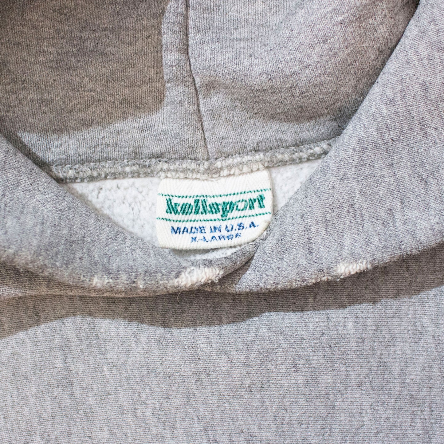 Reverse Weave Type Sweat Hoodie Made in U.S.A.