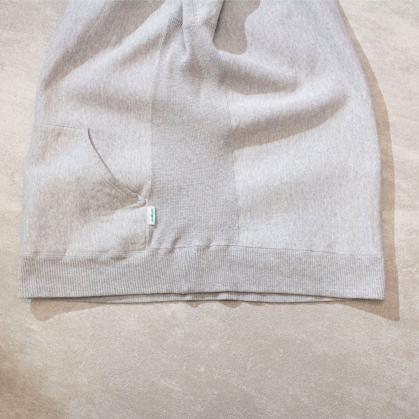 Reverse Weave Type Sweat Hoodie Made in U.S.A.