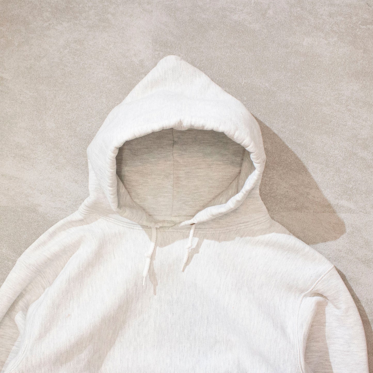 Reverse Weave Type Sweat Hoodie Made in USA