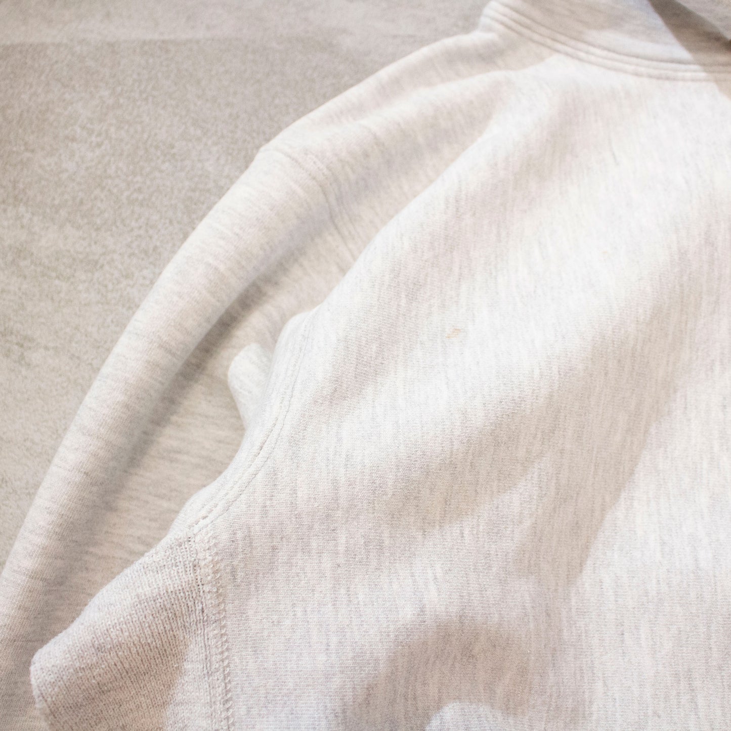Reverse Weave Type Sweat Hoodie Made in USA