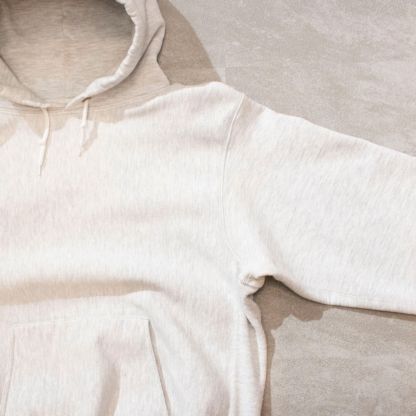 Reverse Weave Type Sweat Hoodie Made in USA