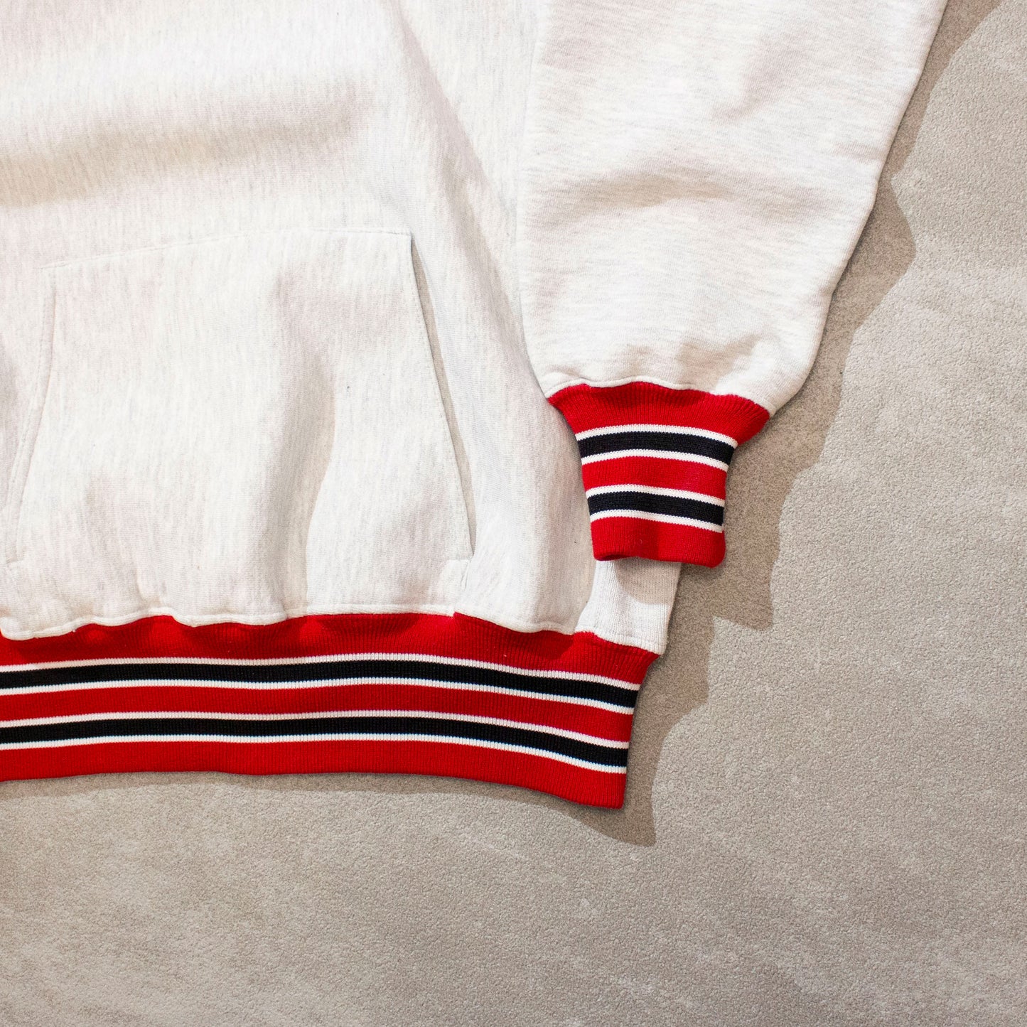 Reverse Weave Type Sweat Hoodie Made in USA
