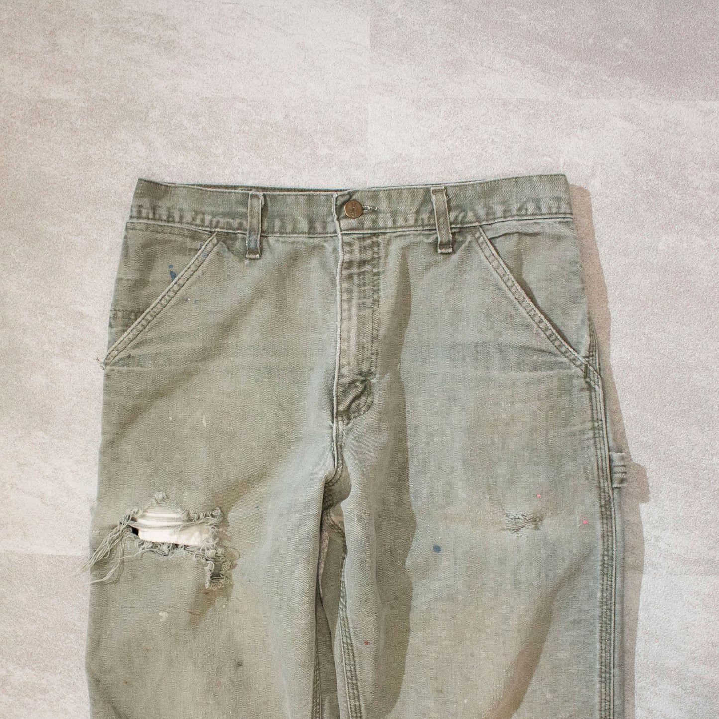 Faded "BORO" Painter Pants