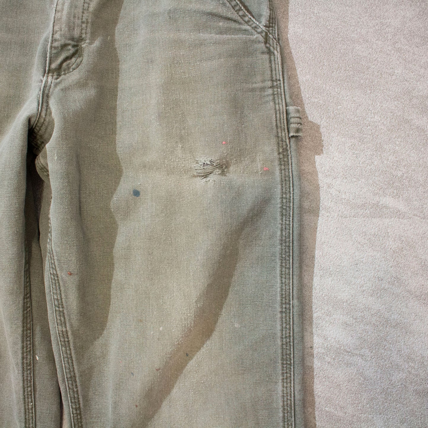 Faded "BORO" Painter Pants