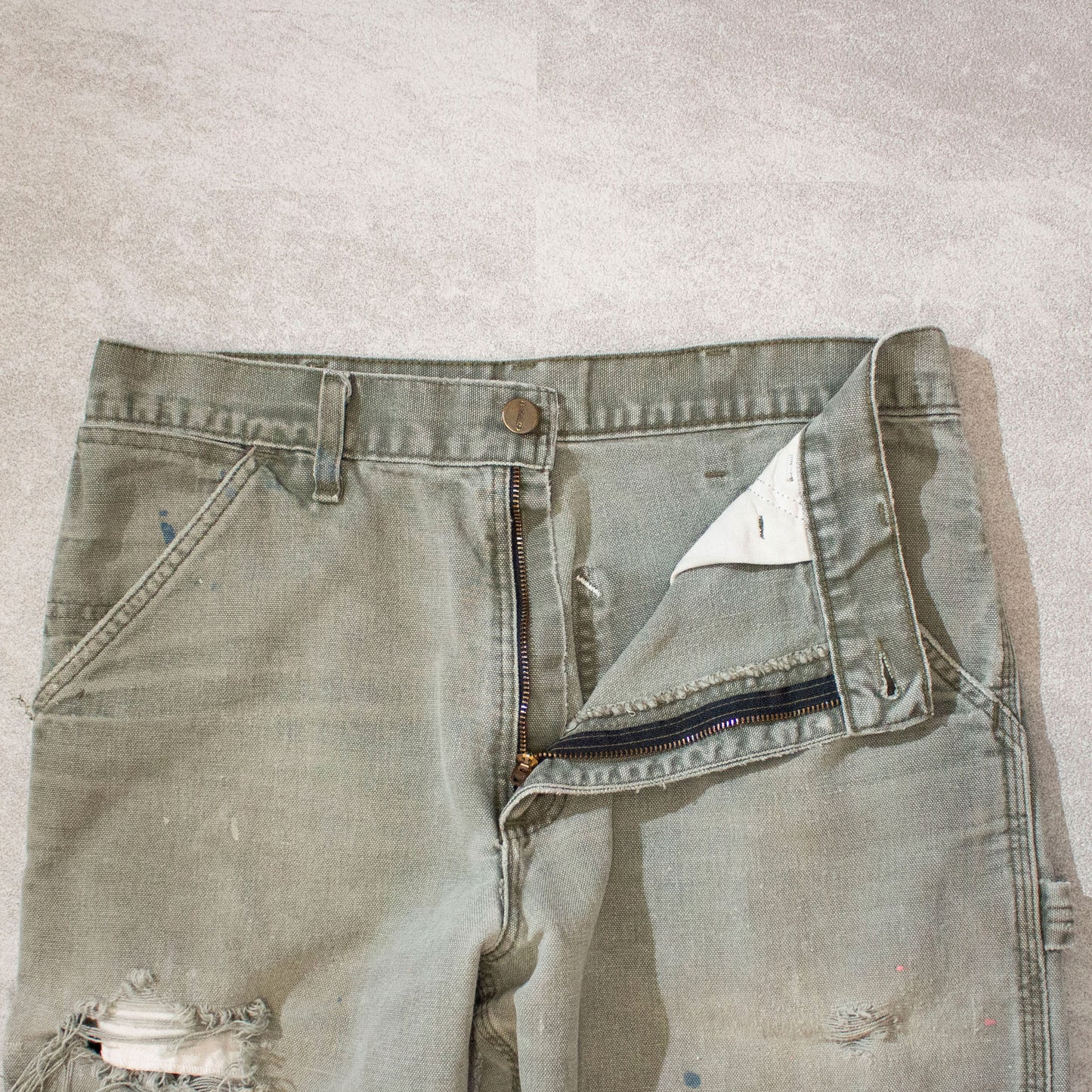 Faded "BORO" Painter Pants