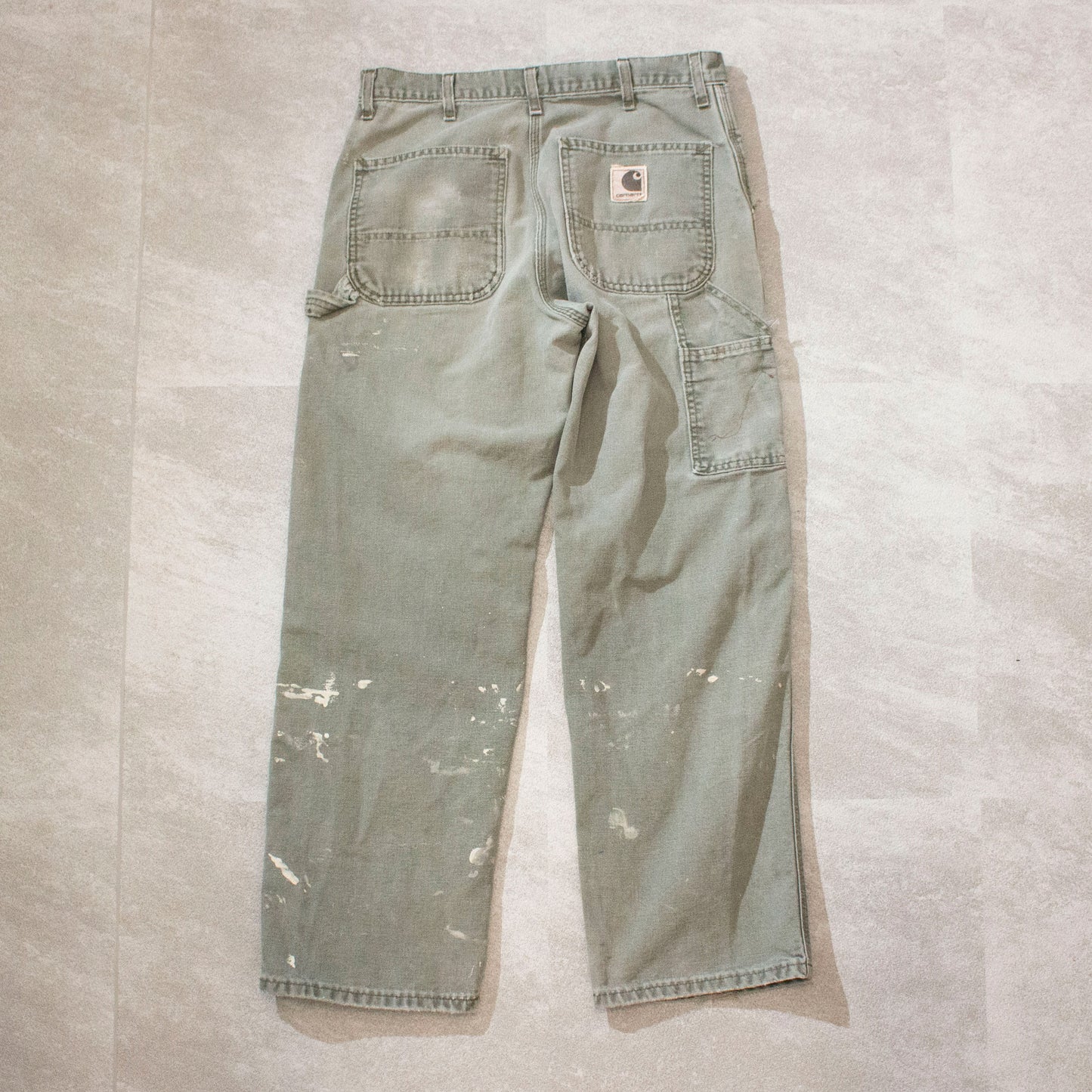 Faded "BORO" Painter Pants