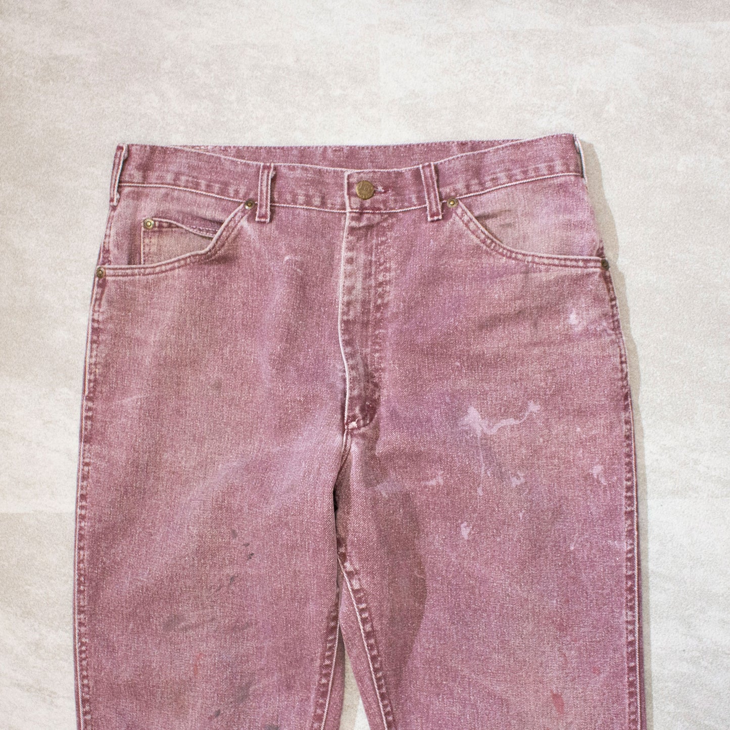 Purple Denim Pants Made in U.S.A.