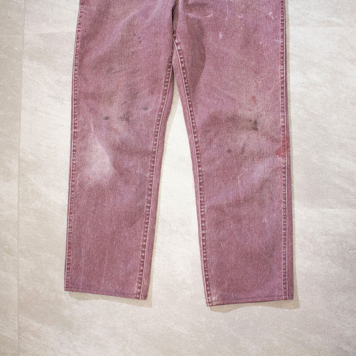Purple Denim Pants Made in U.S.A.