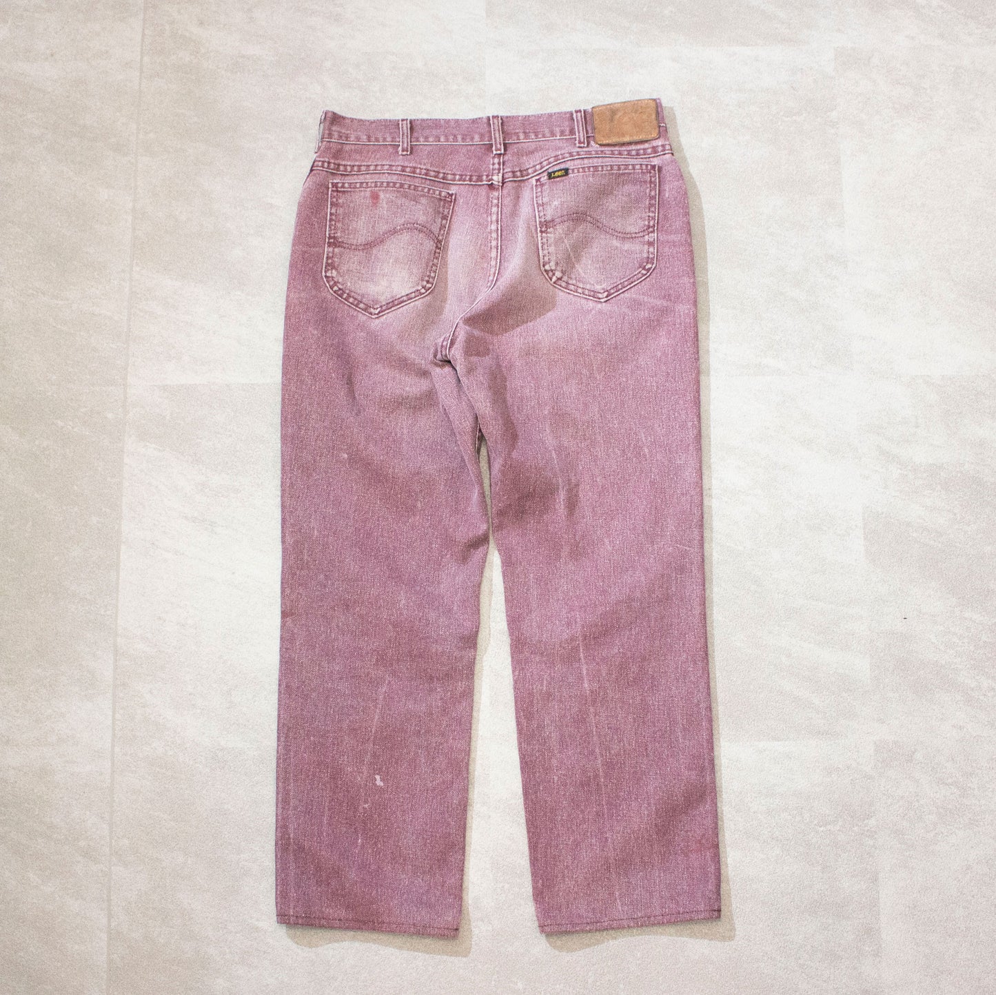 Purple Denim Pants Made in U.S.A.