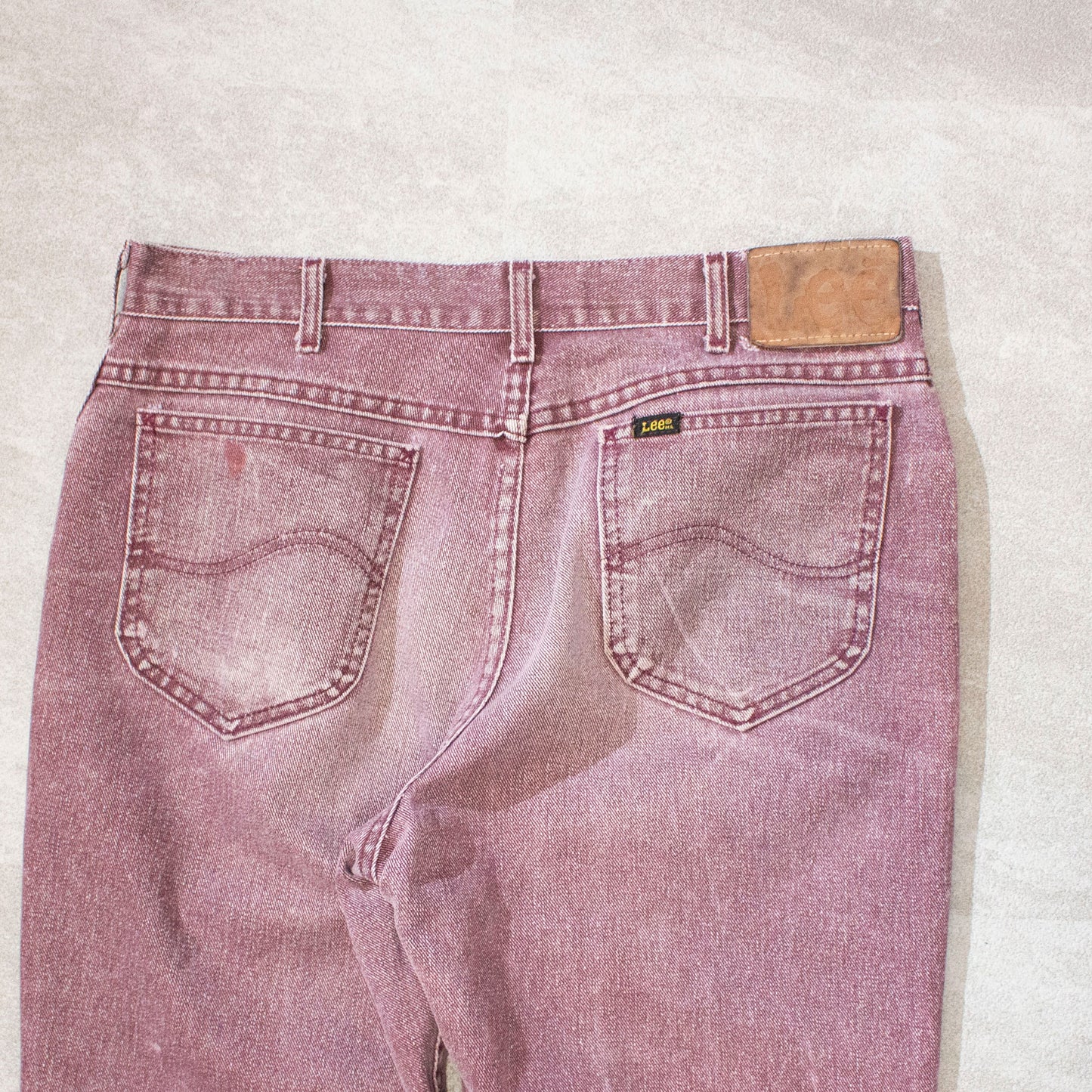 Purple Denim Pants Made in U.S.A.