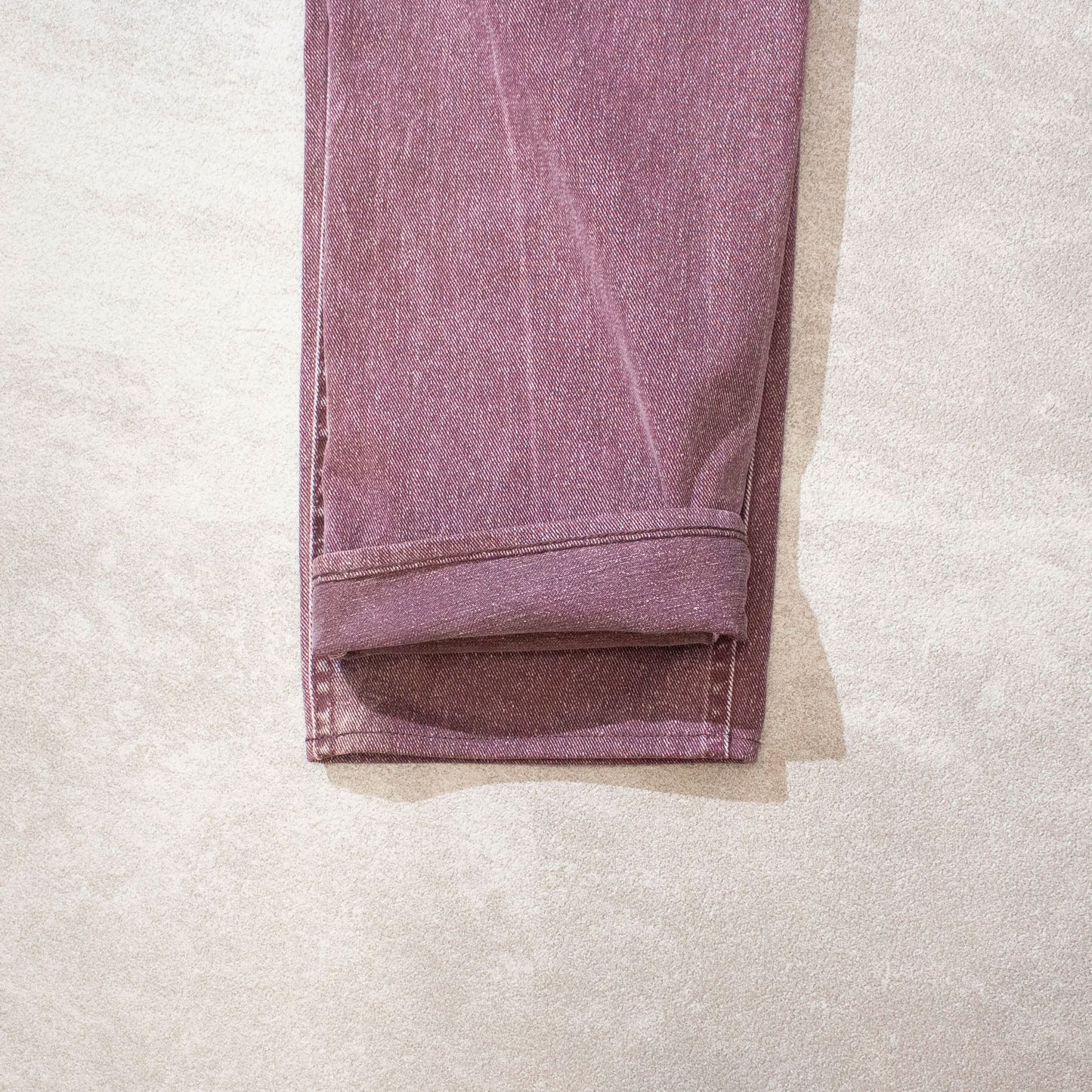 Purple Denim Pants Made in U.S.A.