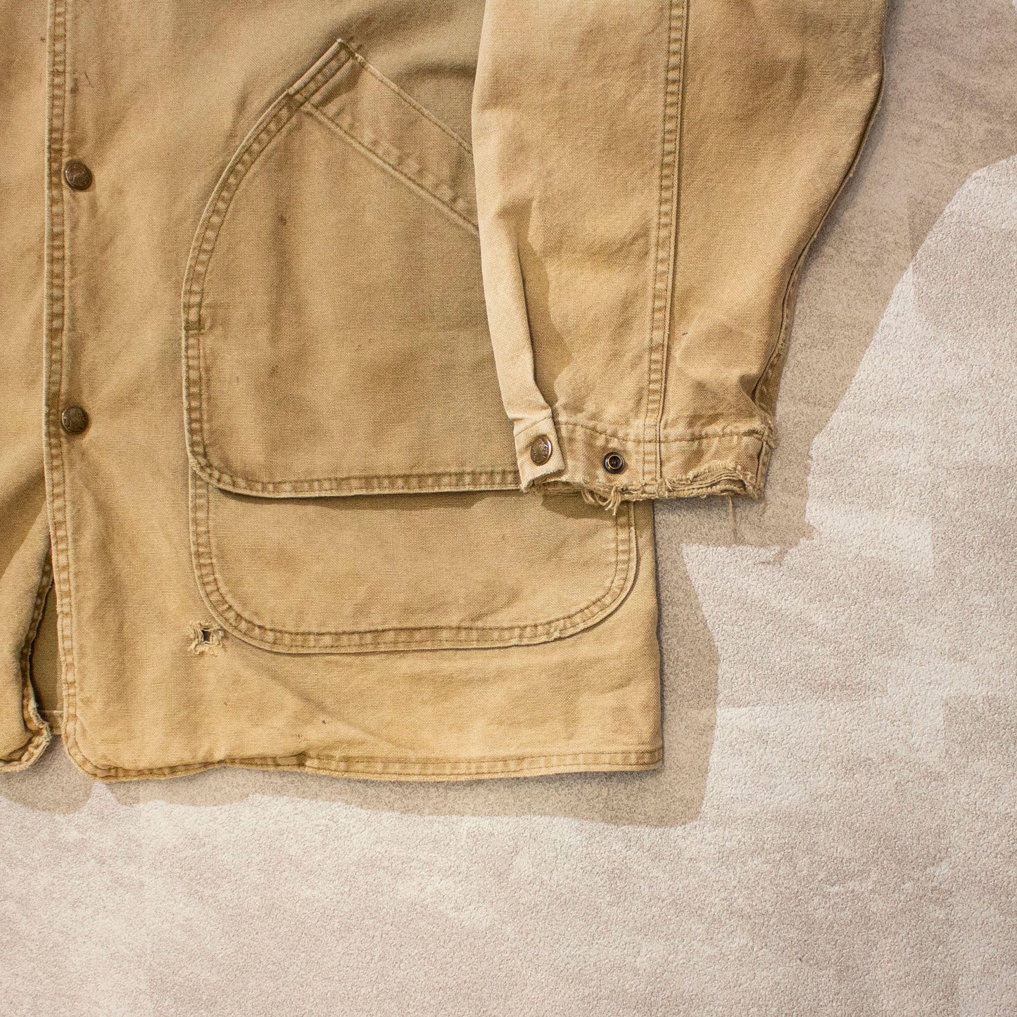 Fade Hunting Jacket "KHAKI" Made in U.S.A.