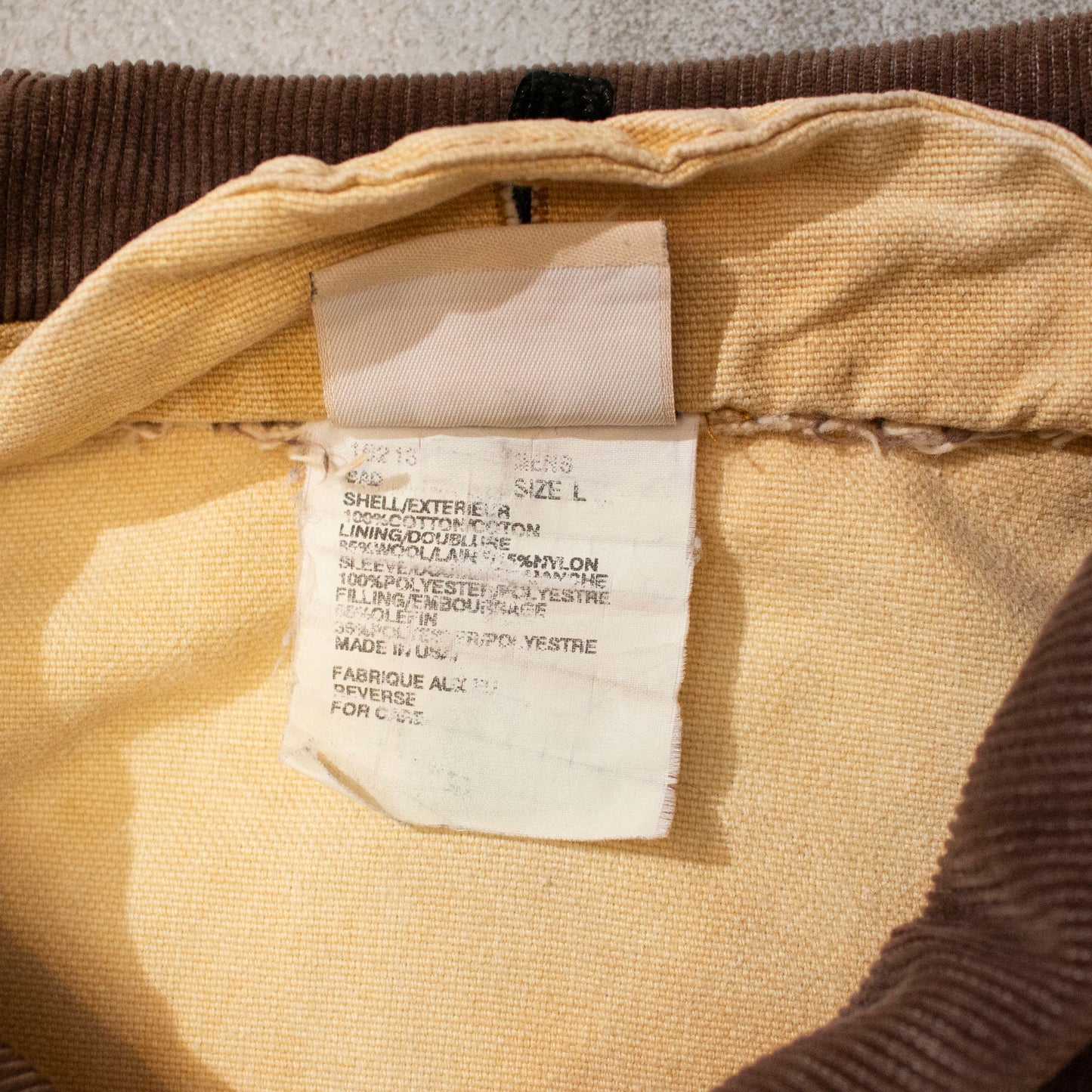 Fade Hunting Jacket "BEIGE" Made in U.S.A.