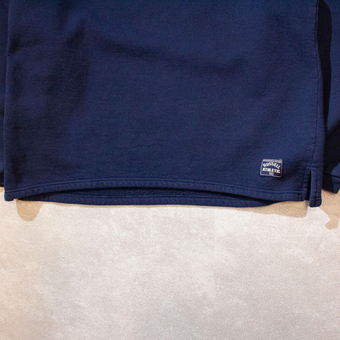 Halfzip Sweat Polo shirt Made in U.S.A.