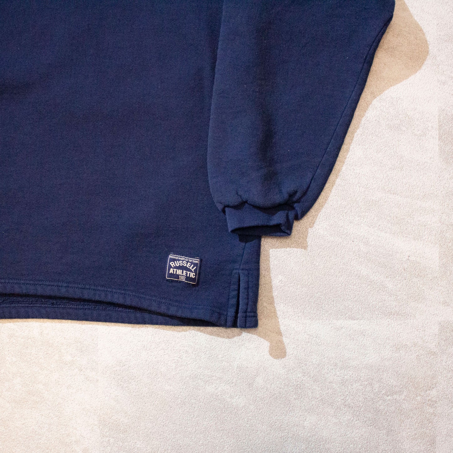 Halfzip Sweat Polo shirt Made in U.S.A.