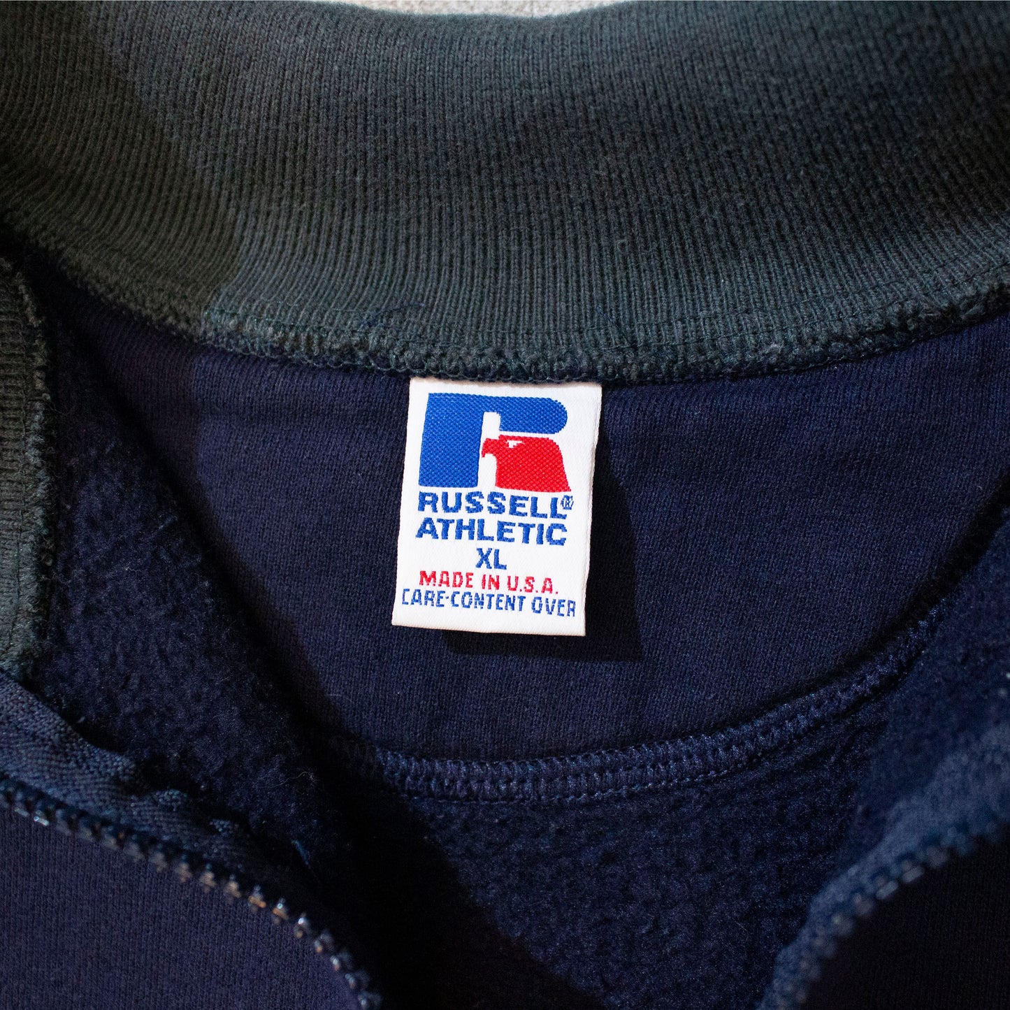 Halfzip Sweat Polo shirt Made in U.S.A.