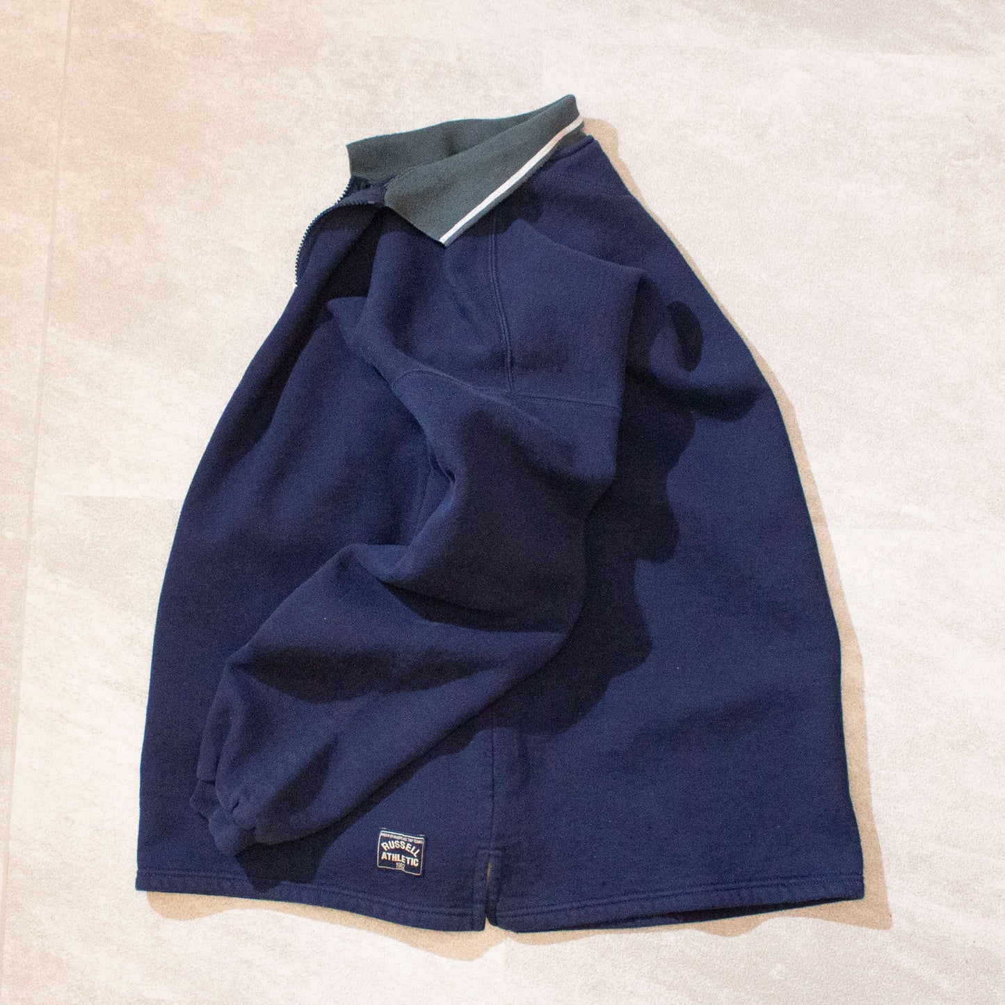 Halfzip Sweat Polo shirt Made in U.S.A.