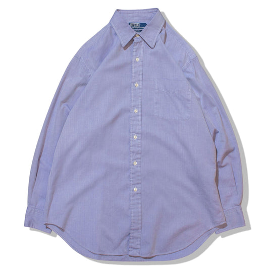 "Andrew" Herringbone Shirt【16 1/2】