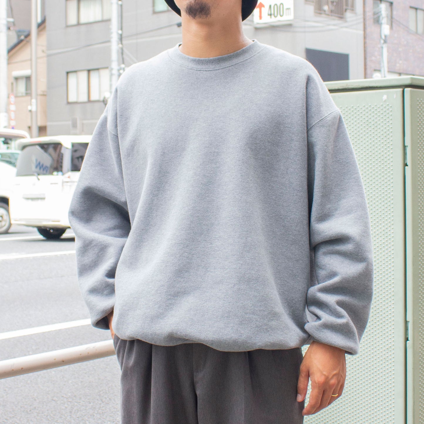 Crewneck Sweat Made in U.S.A. GRY