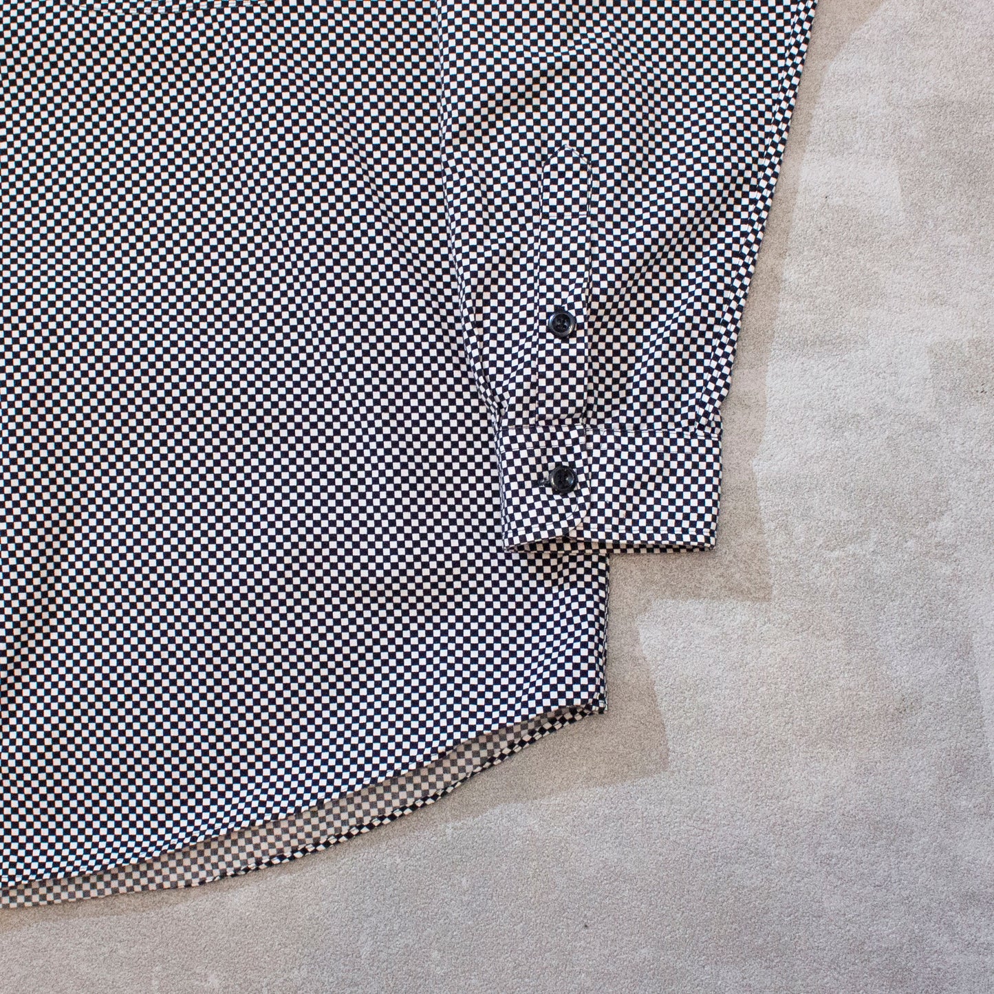 Checkered Flag Pattern Shirt