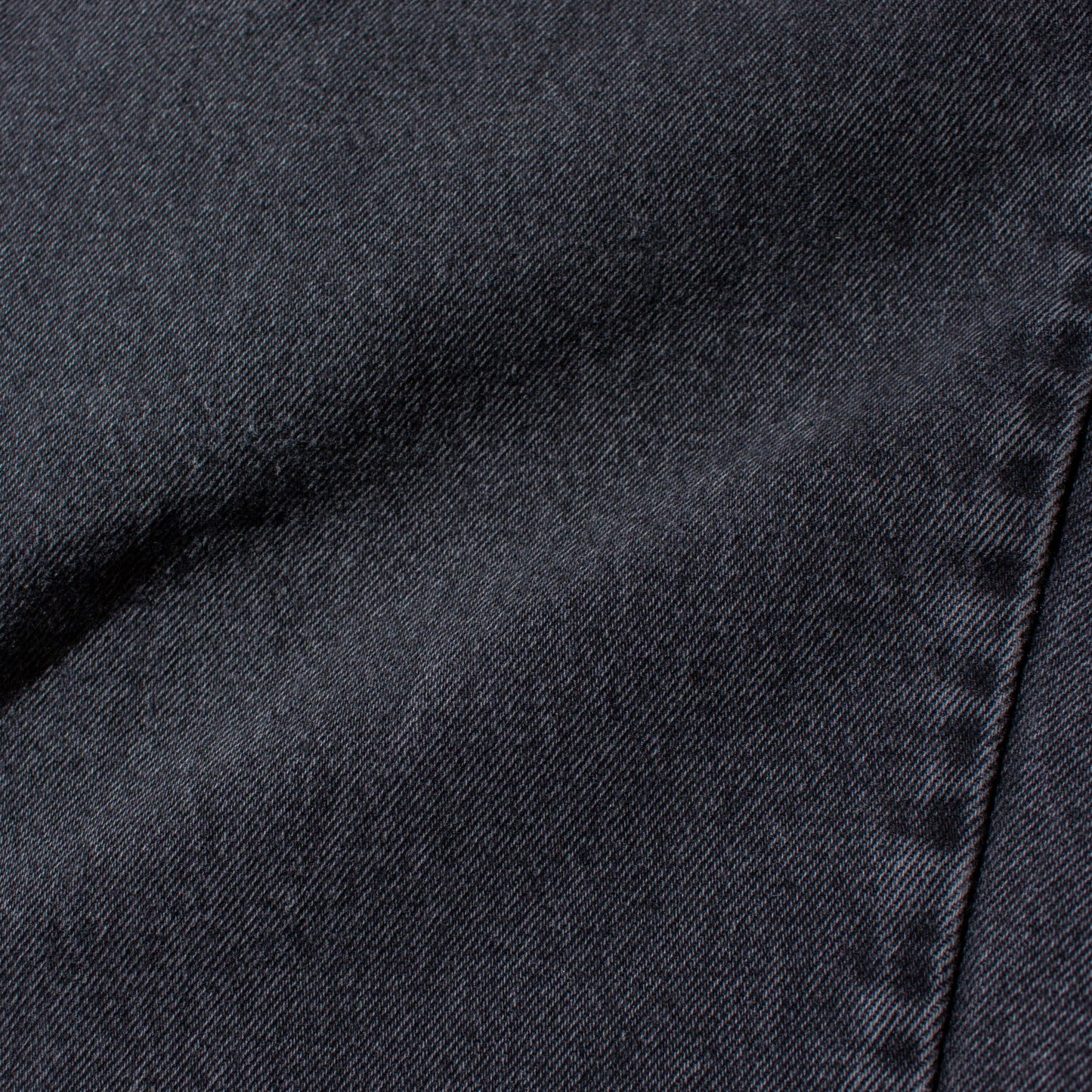 560 "LOOSE FIT TAPERED LEG "後染め" Black Denim Pants Made in U.S.A.