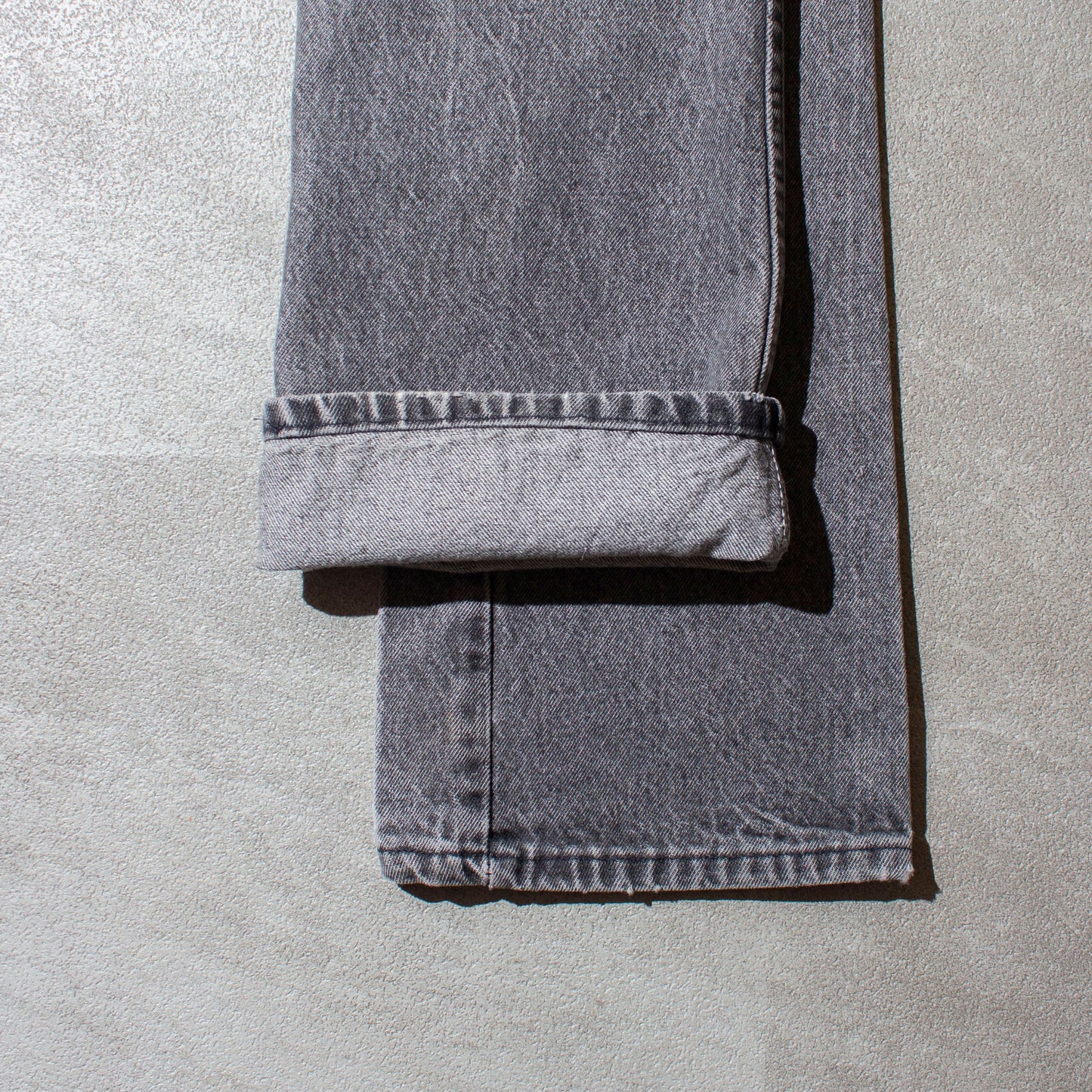 Boot Cut "先染め" Black Denim Pants Made in U.S.A.