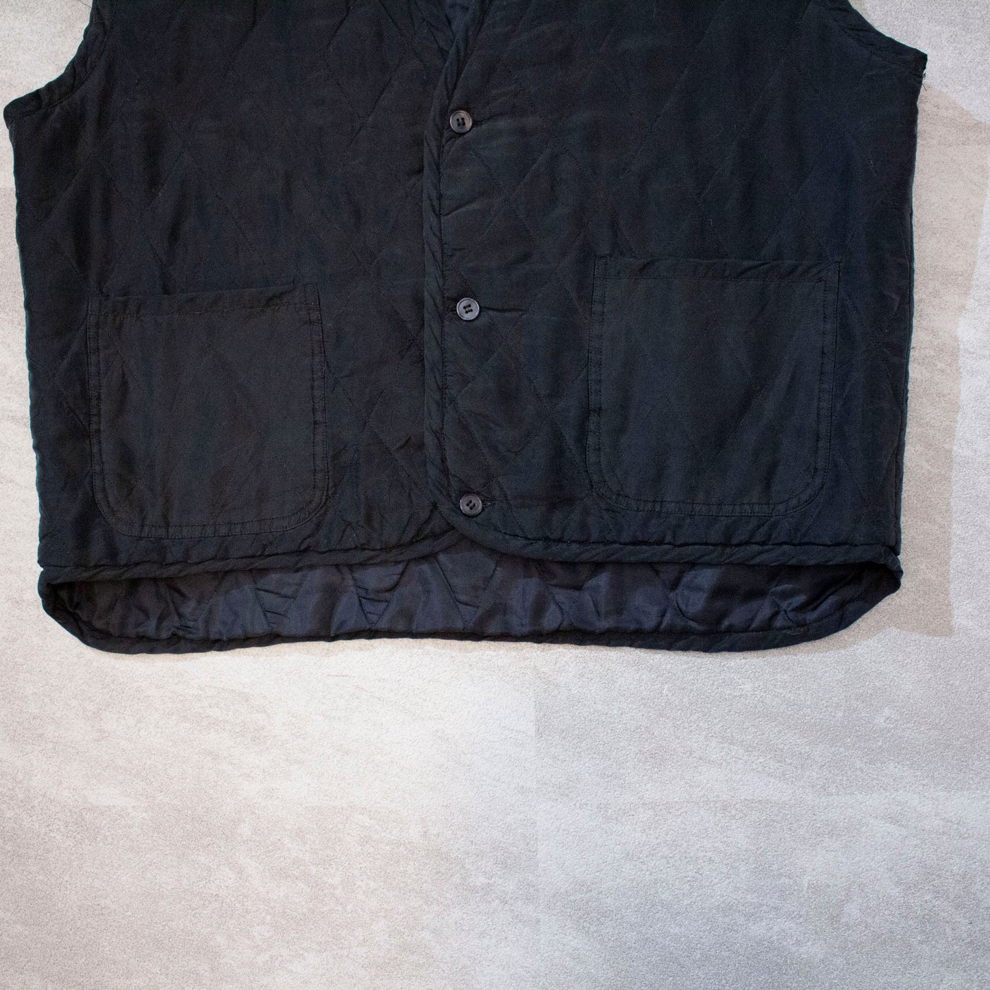 Silk Quilting Padding Vest