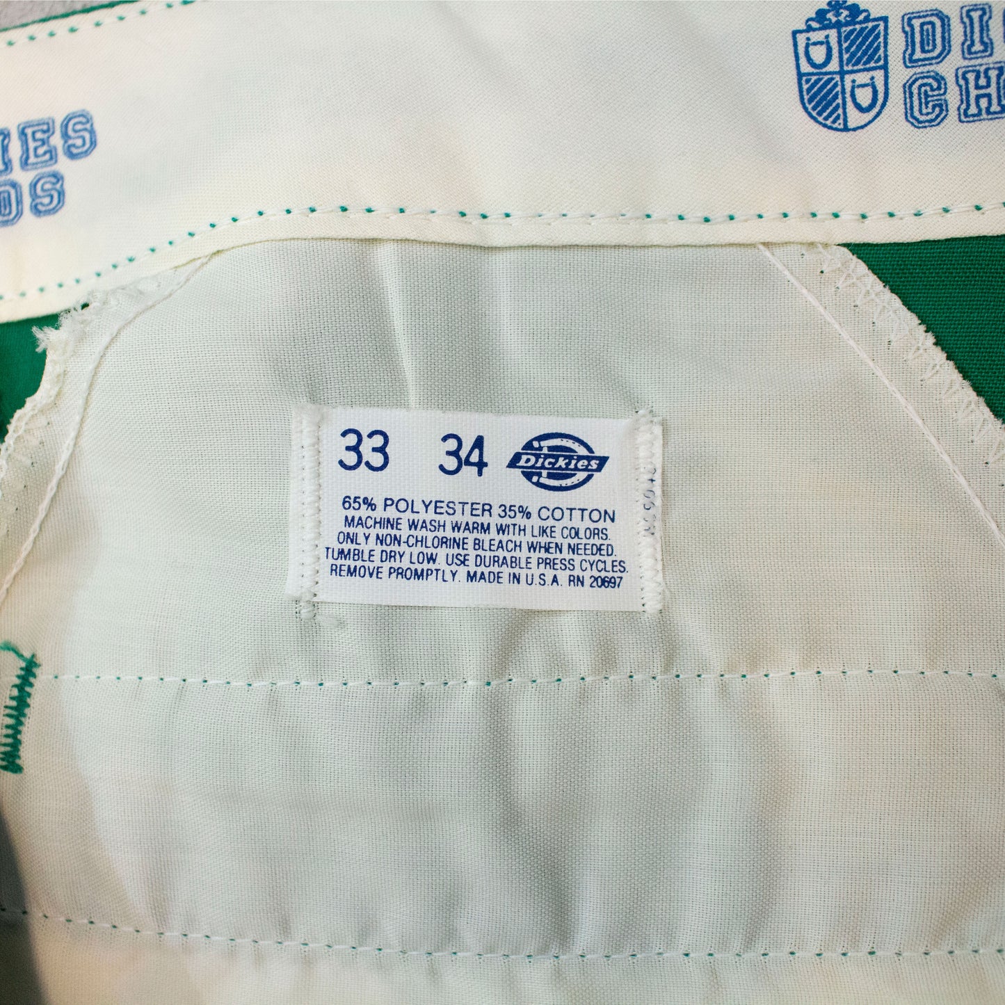 874 Work Pants "VIVID GREEN" Made in U.S.A.