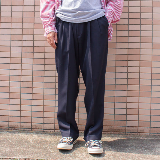 2tuck Dress Slacks NVY【36×30】