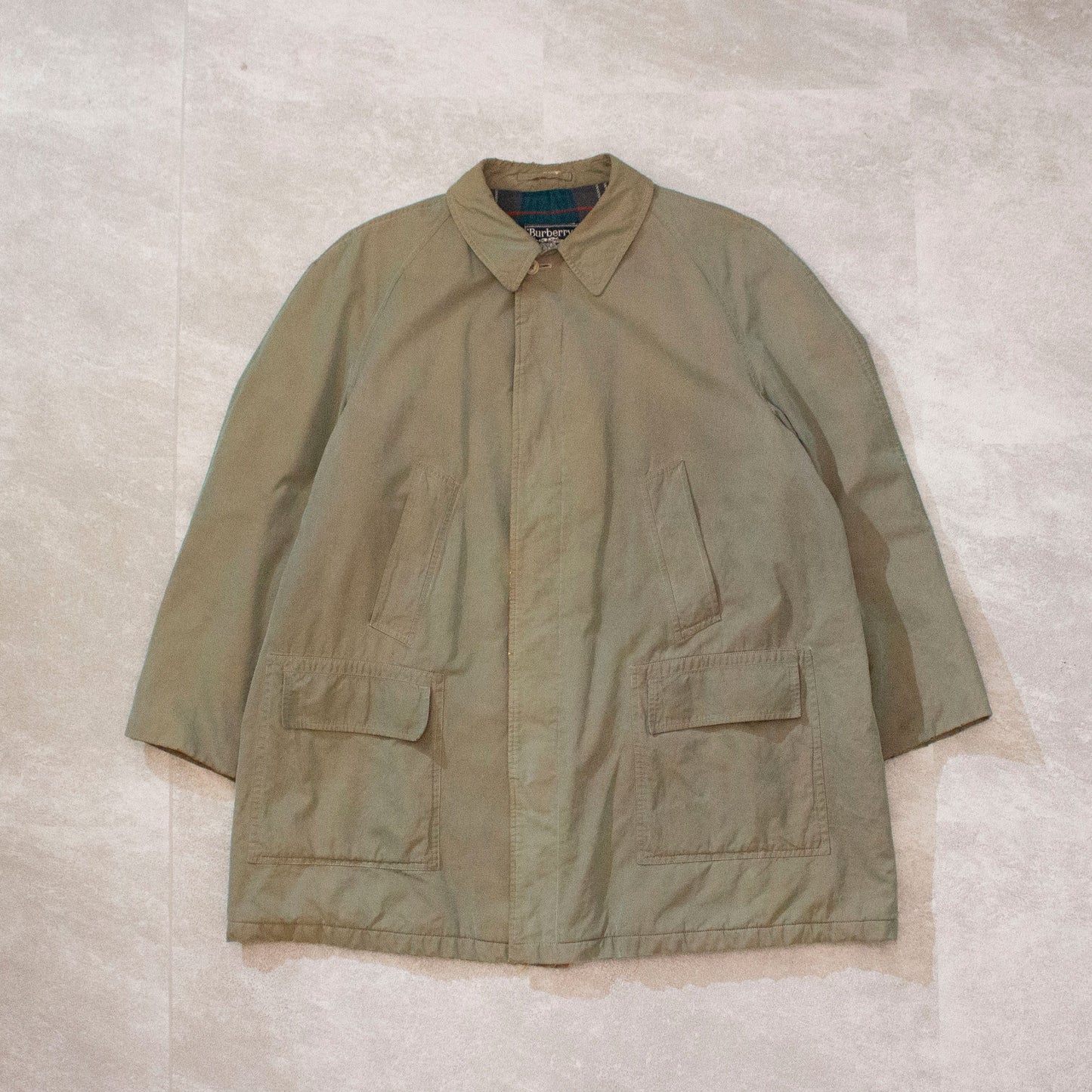 Woollined Half Coat Made in ENGLAND