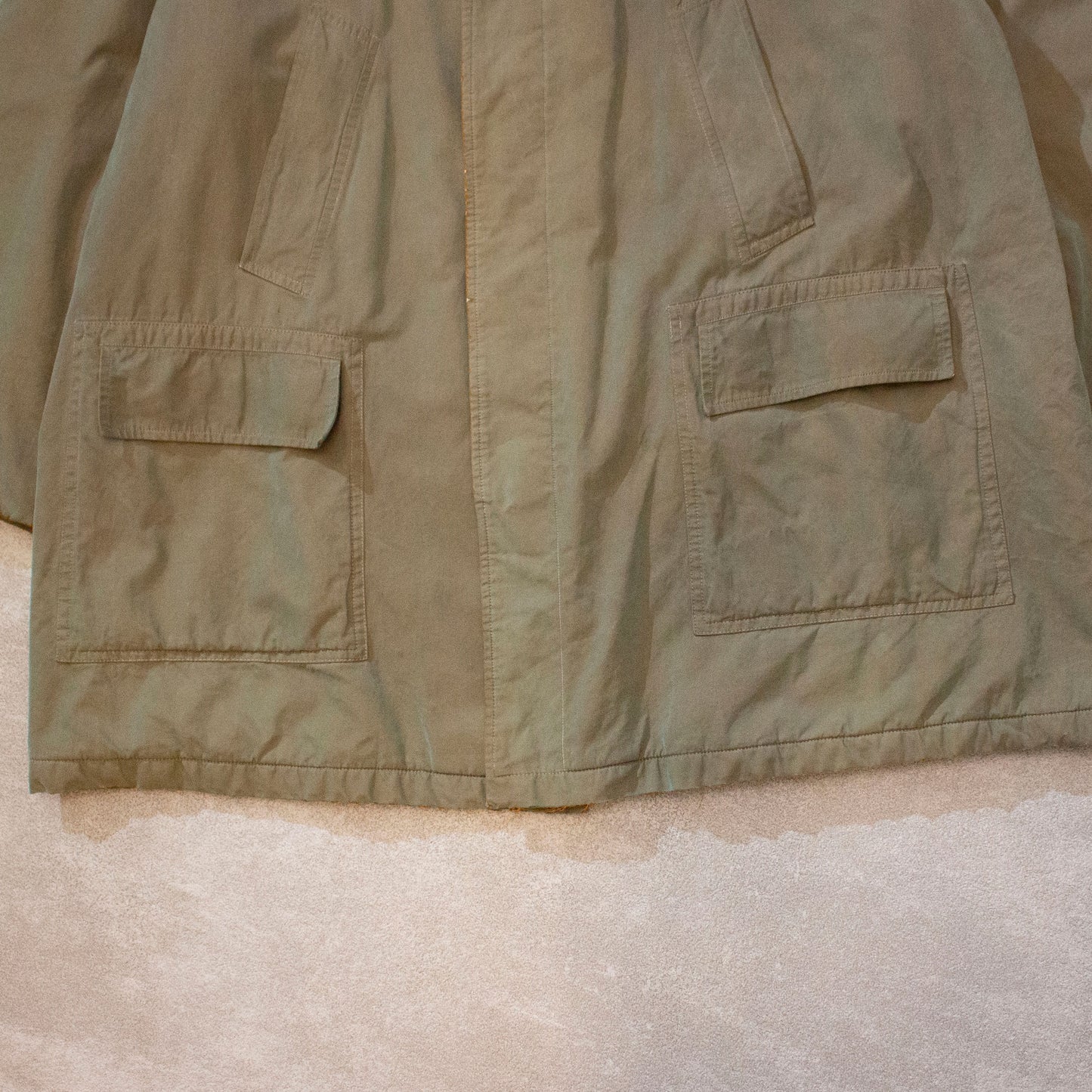 Woollined Half Coat Made in ENGLAND