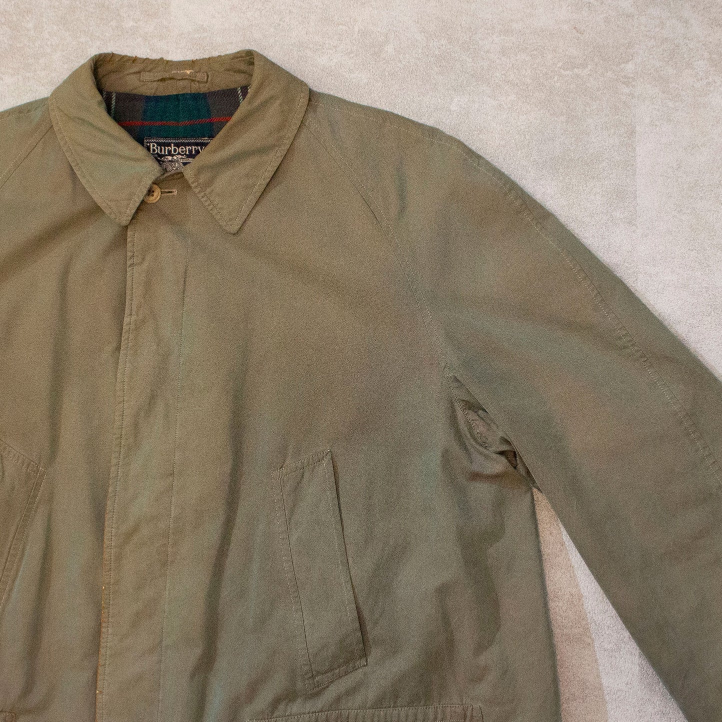 Woollined Half Coat Made in ENGLAND