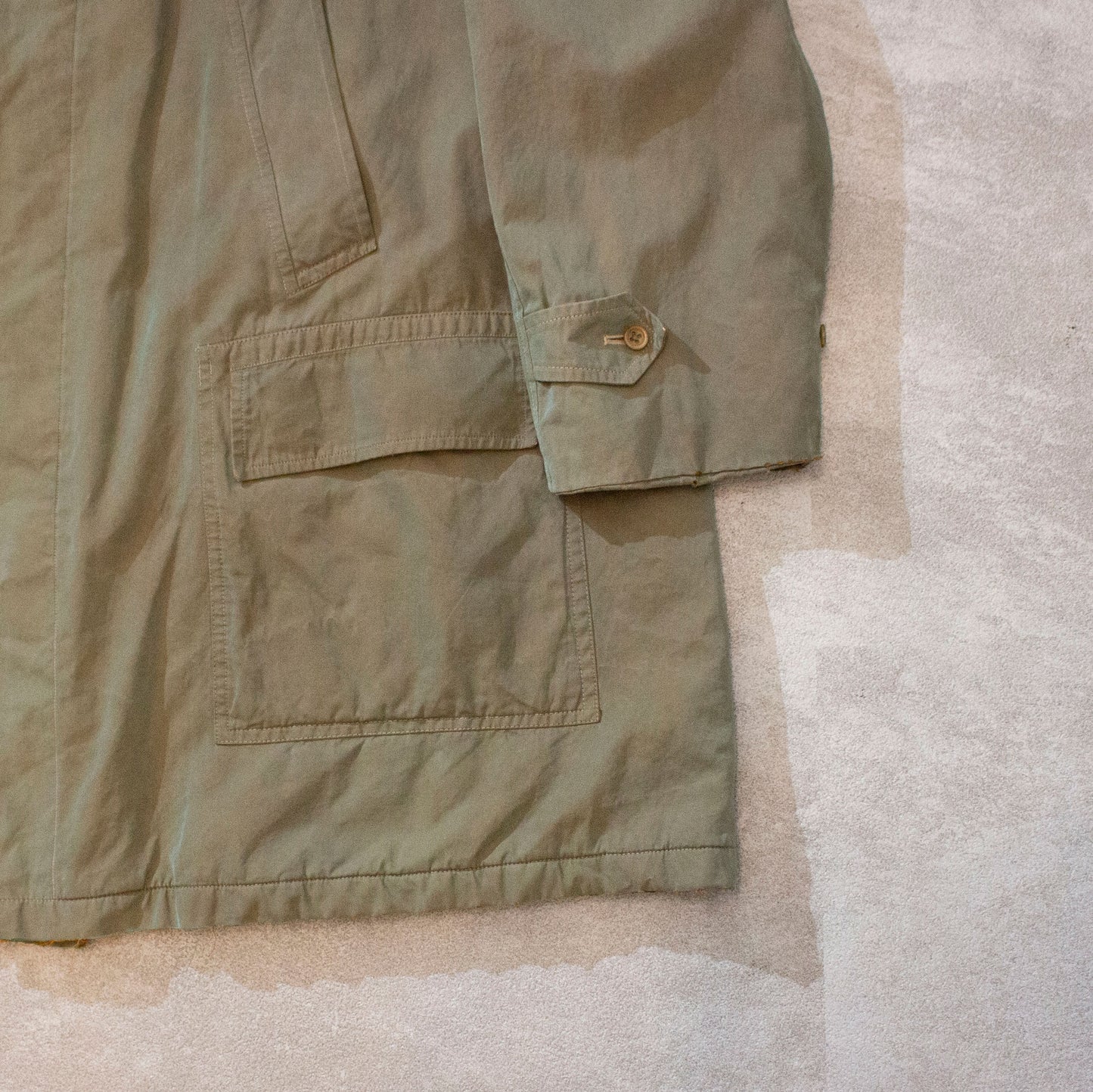 Woollined Half Coat Made in ENGLAND