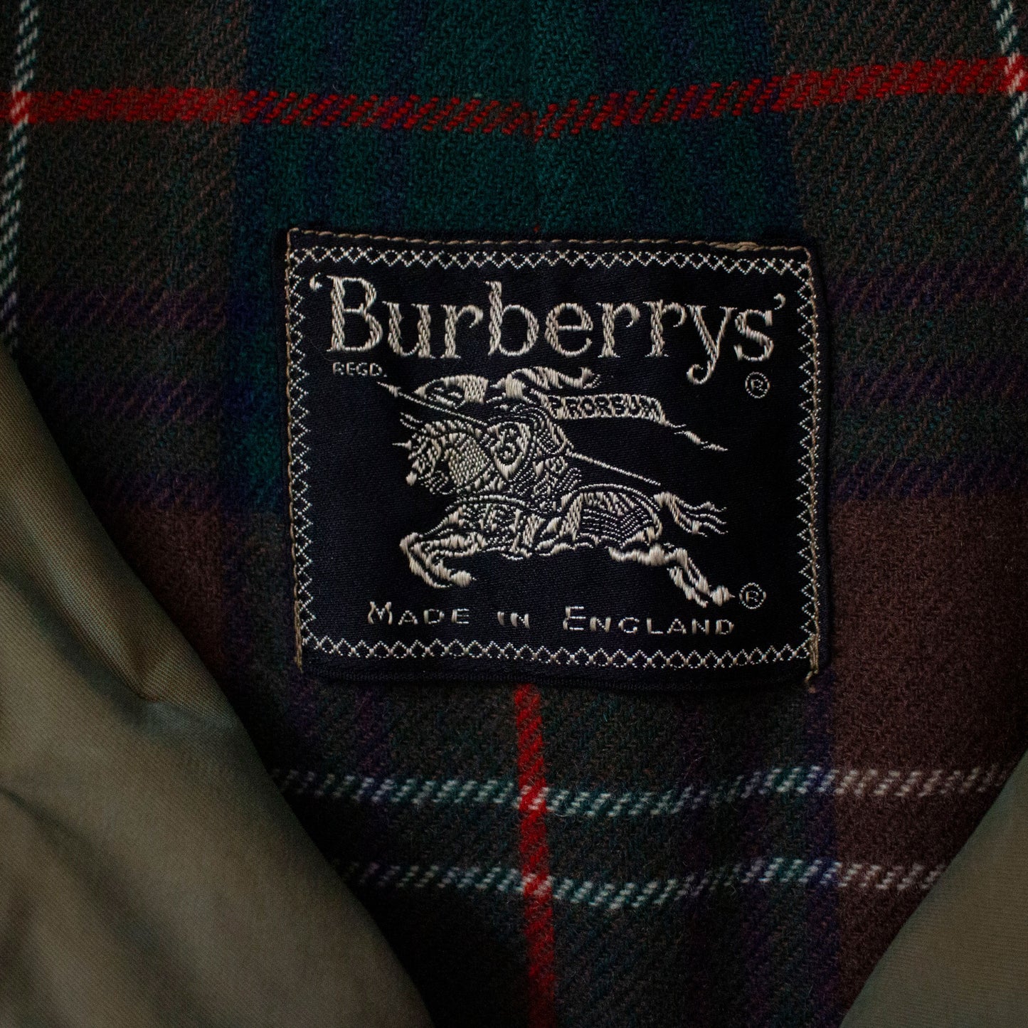 Woollined Half Coat Made in ENGLAND