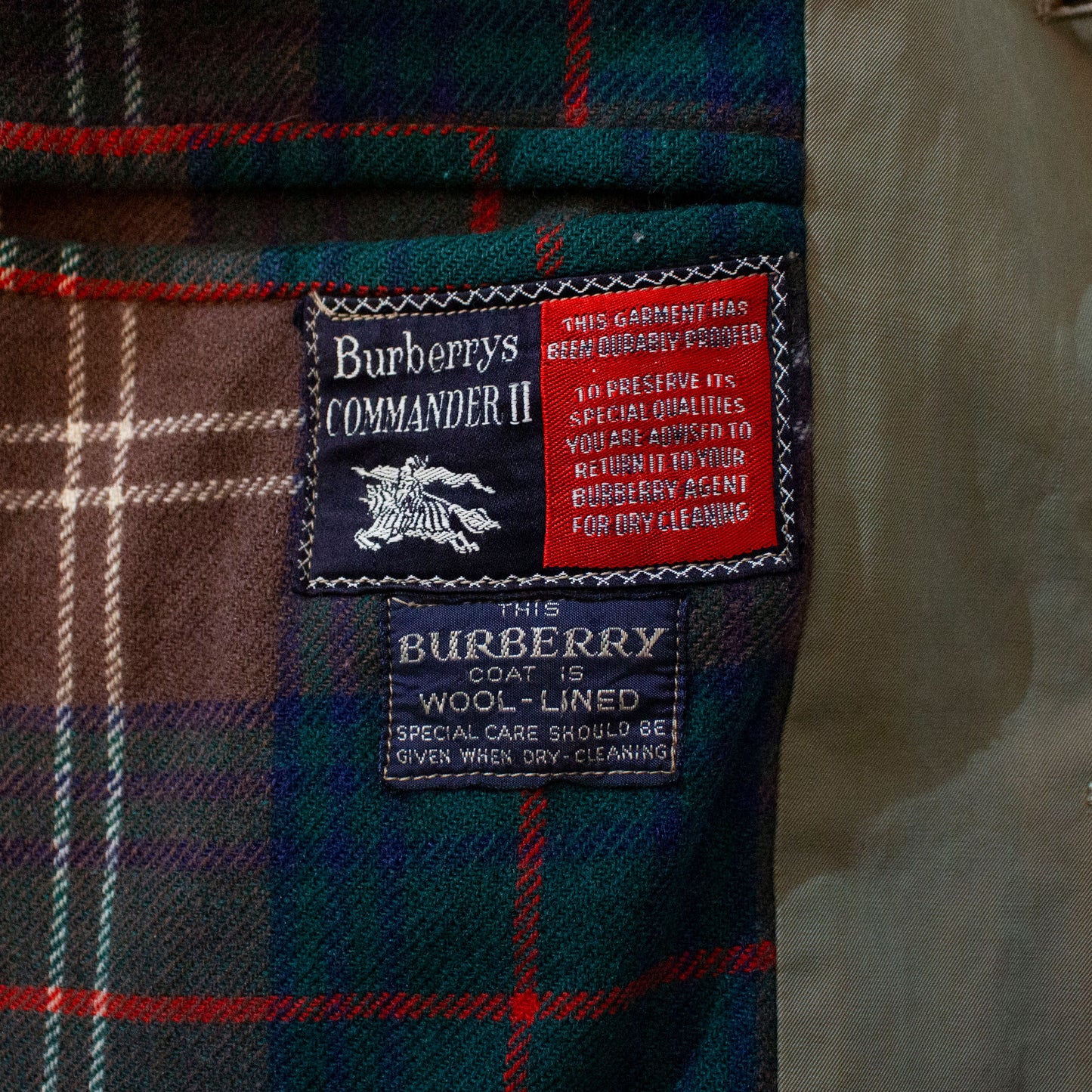 Woollined Half Coat Made in ENGLAND