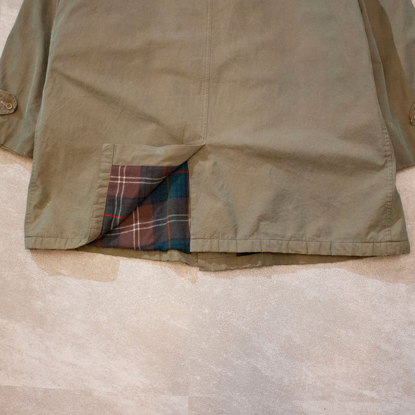 Woollined Half Coat Made in ENGLAND