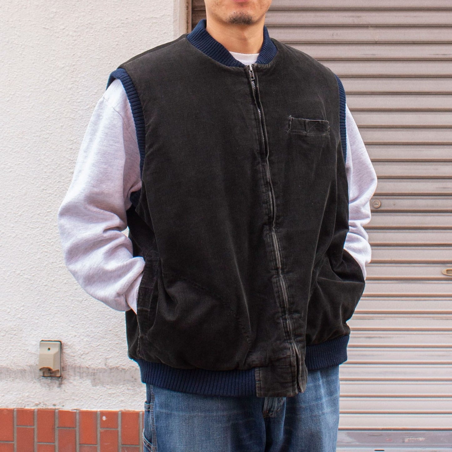 Padded Corduroy Vest