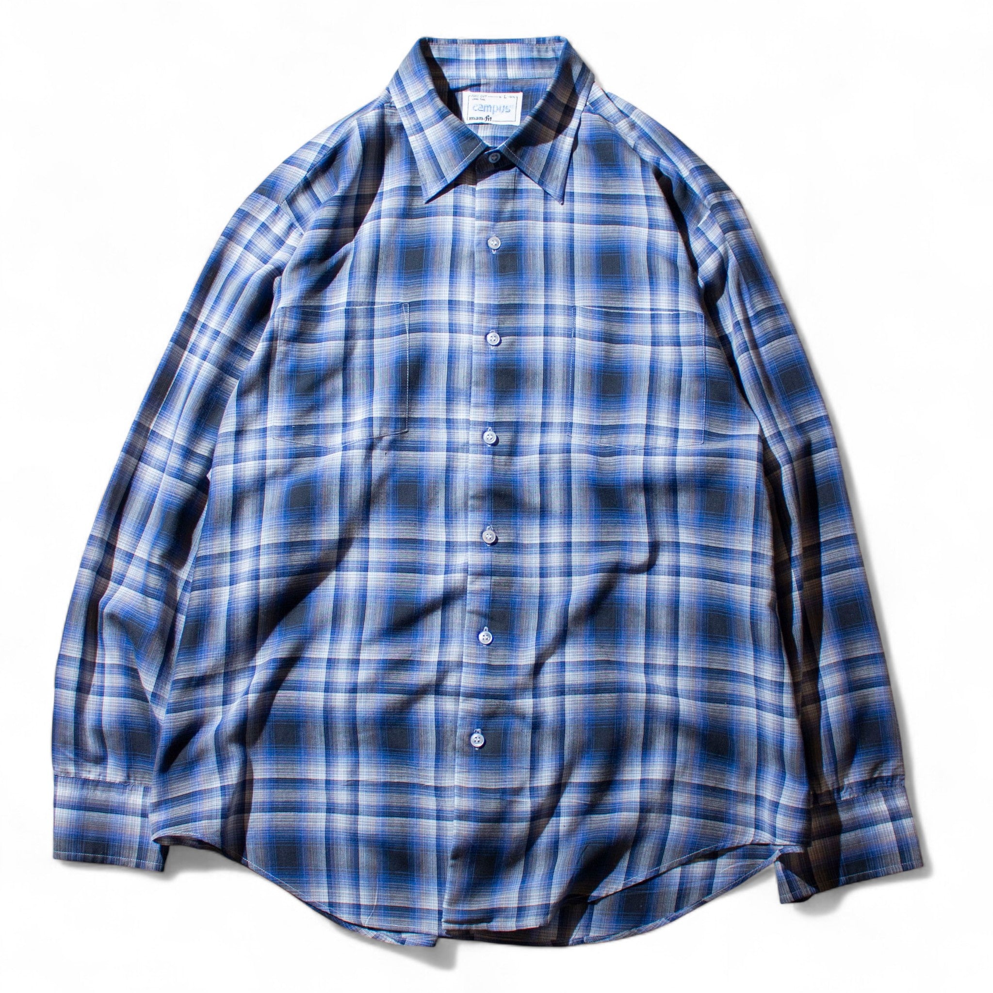 Ombre Check Shirt – FRAT STORE