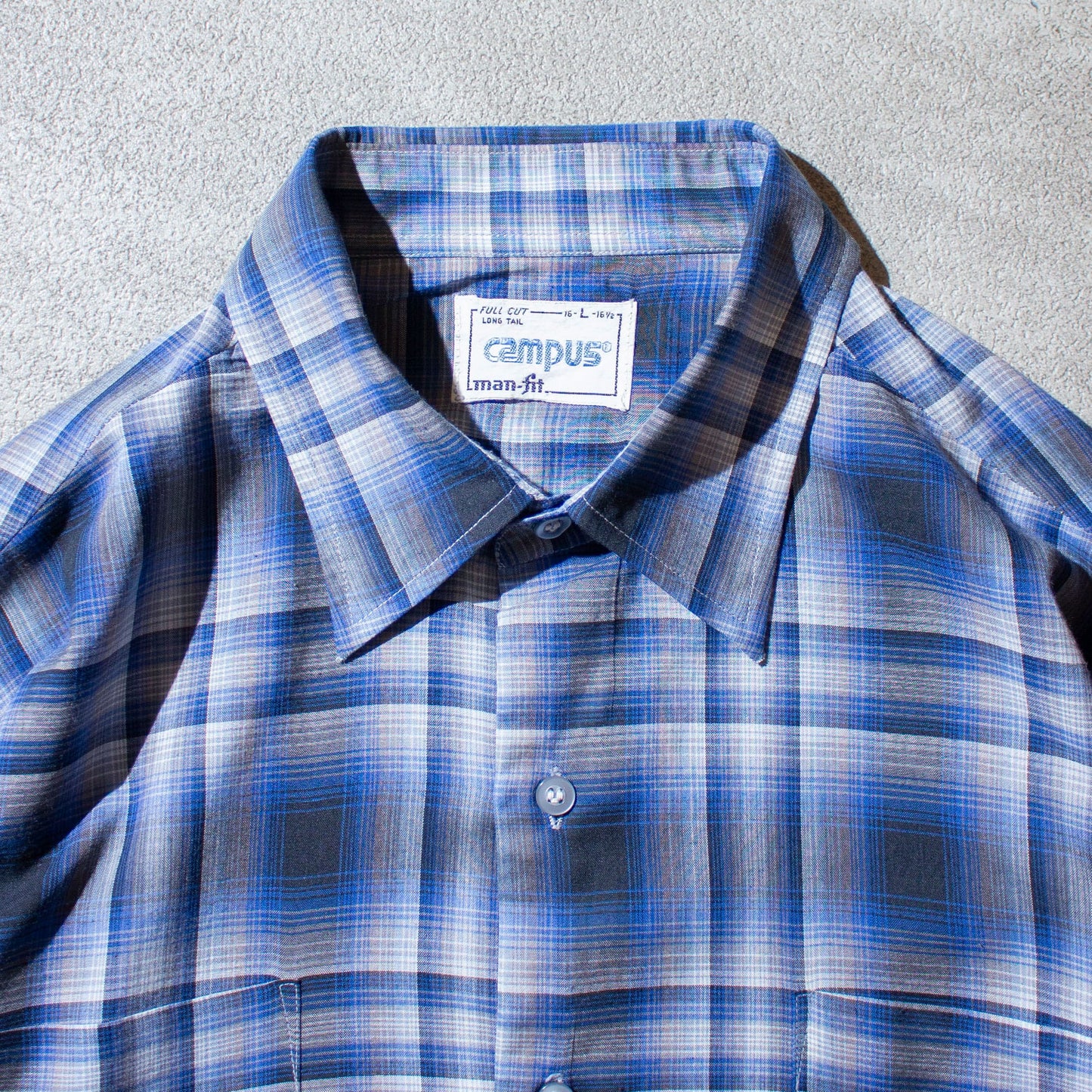 Ombre Check Shirt