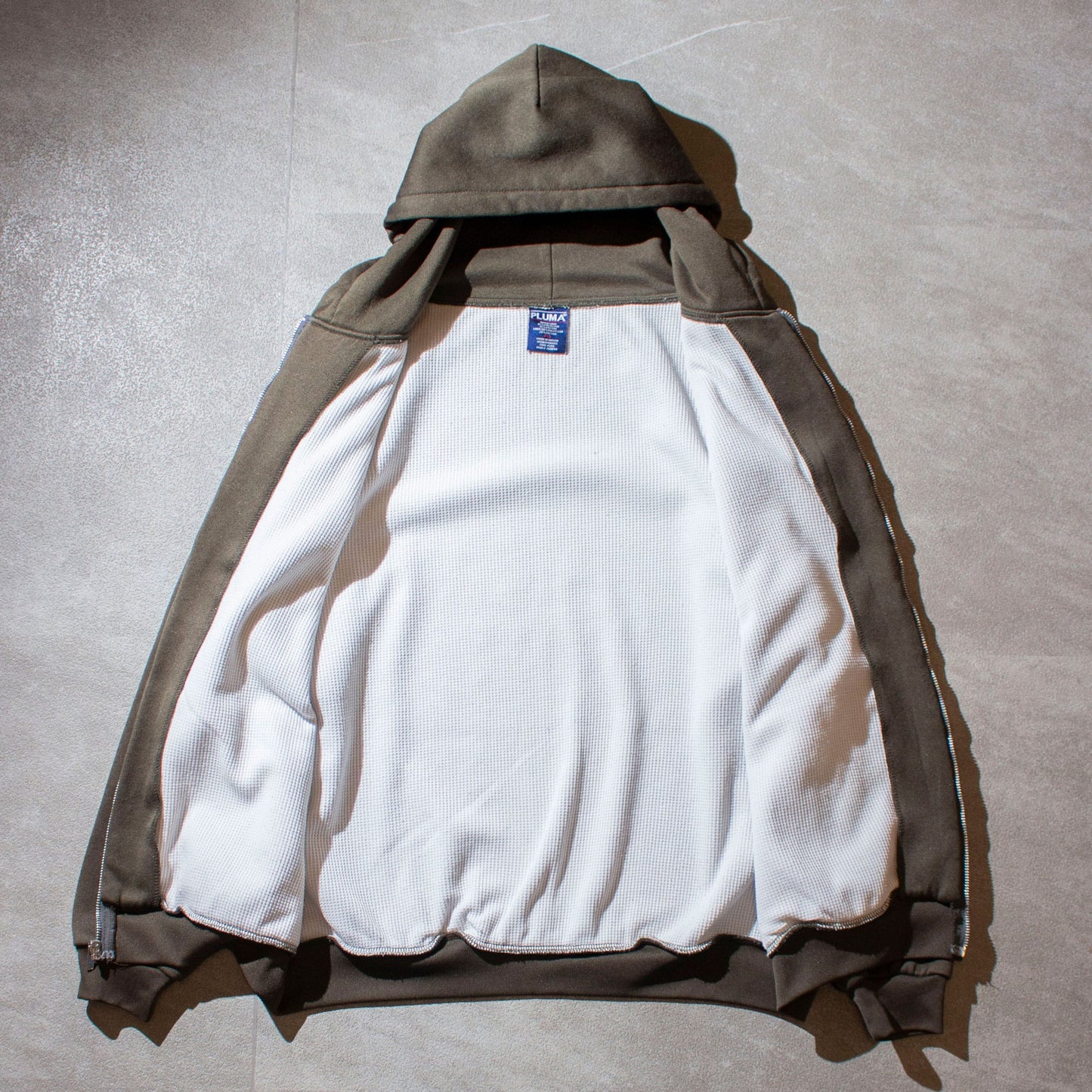 Thermal Lining Zip-up Hoodie