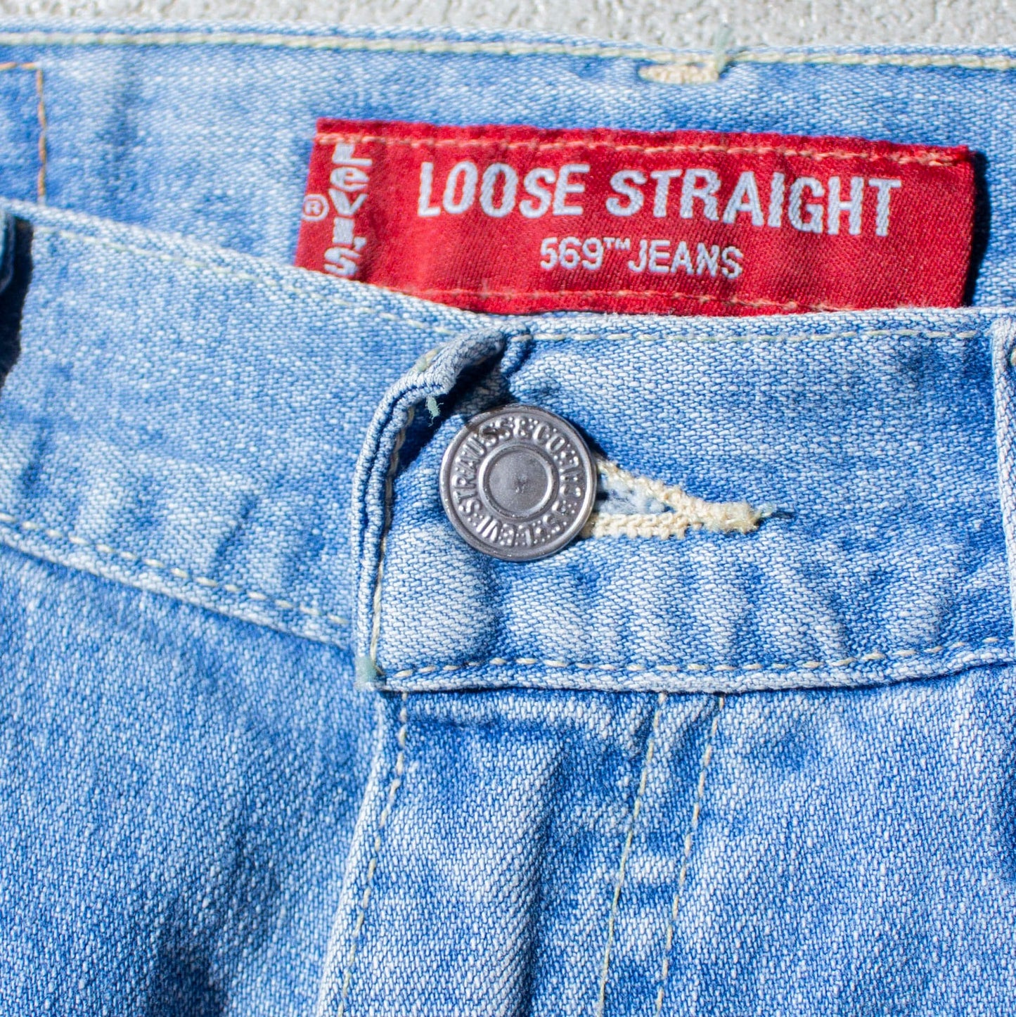 569 "LOOSE STRAIGHT FIT" Denim Pants