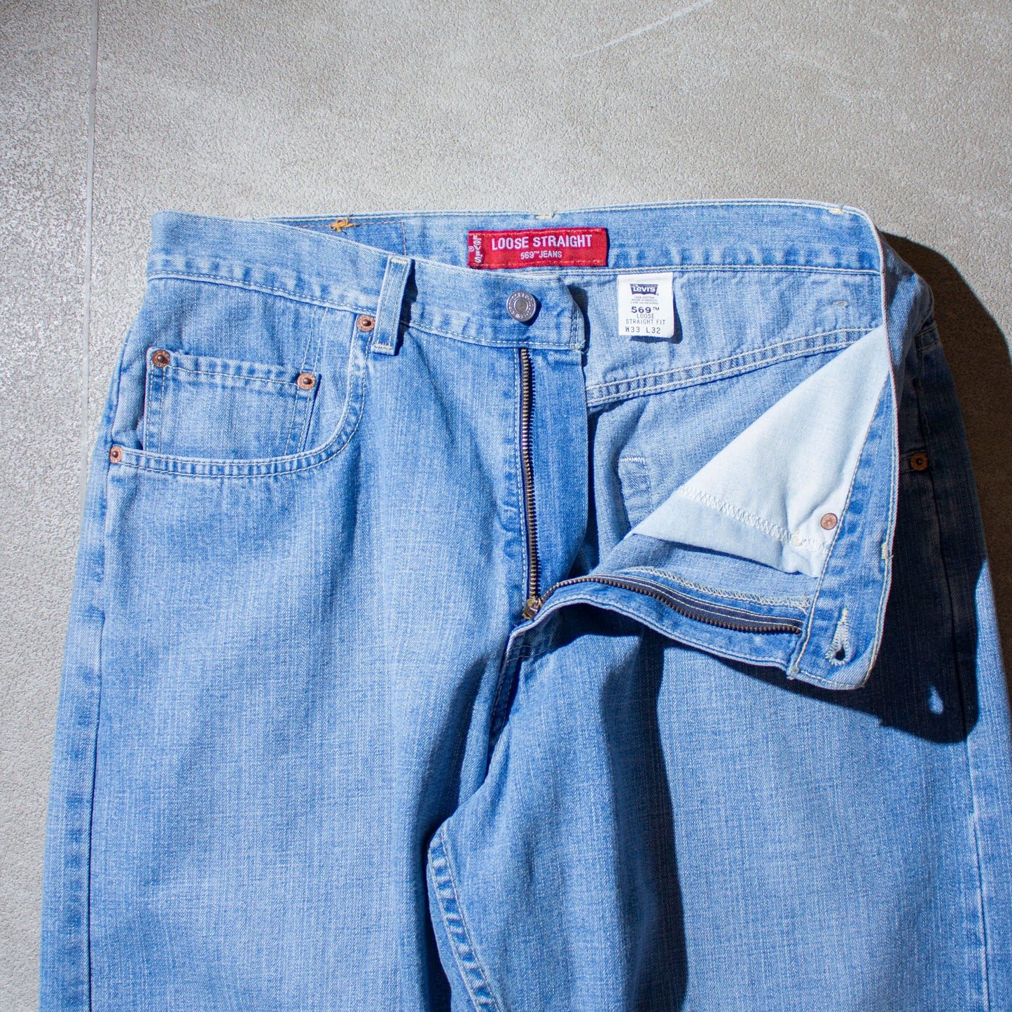 569 "LOOSE STRAIGHT FIT" Denim Pants