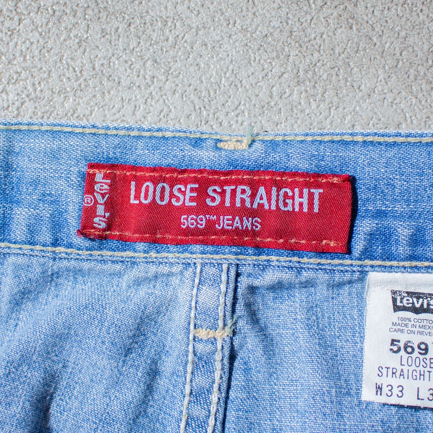 569 "LOOSE STRAIGHT FIT" Denim Pants