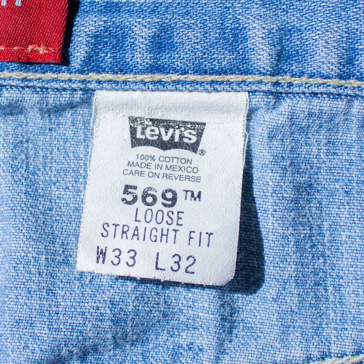 569 "LOOSE STRAIGHT FIT" Denim Pants