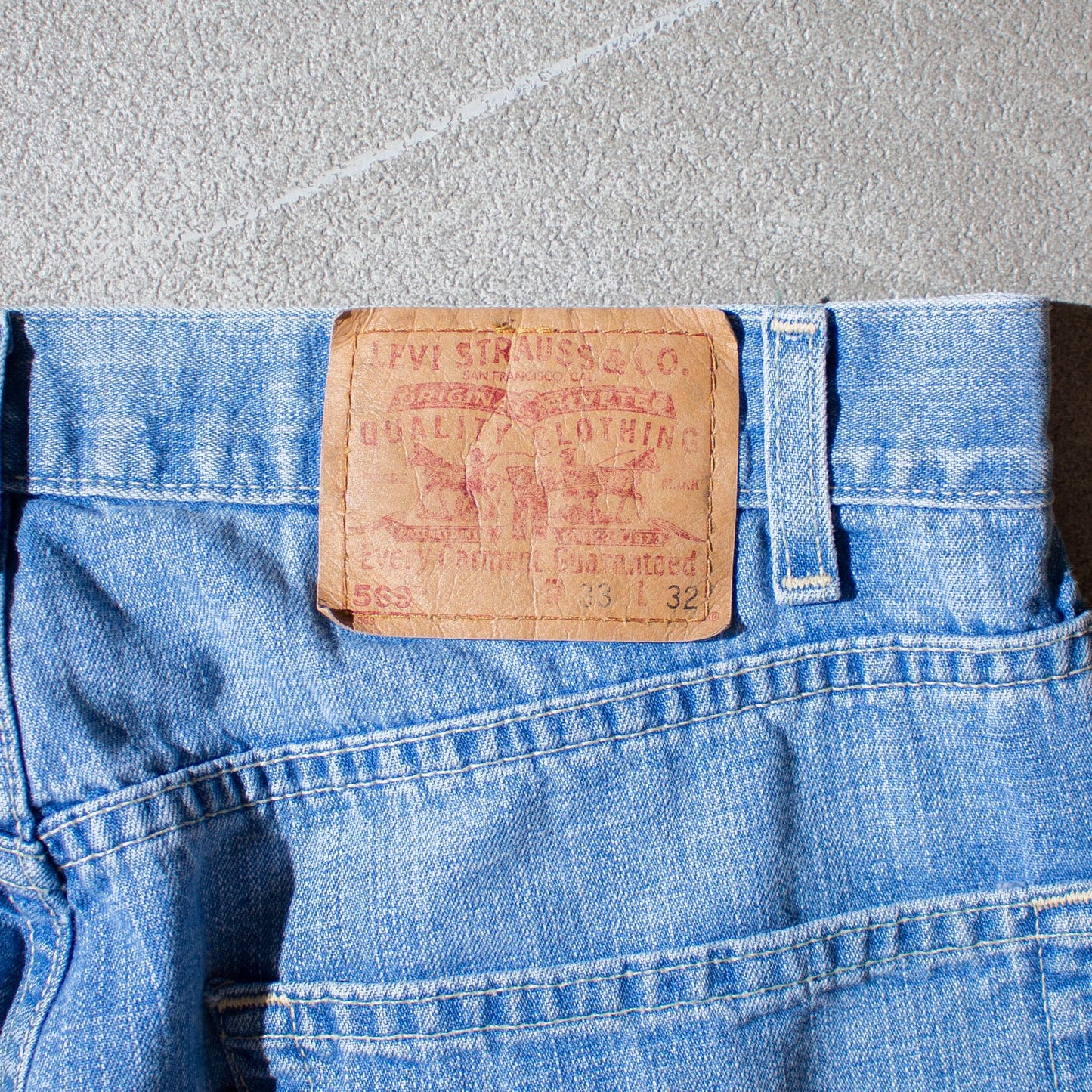 569 "LOOSE STRAIGHT FIT" Denim Pants