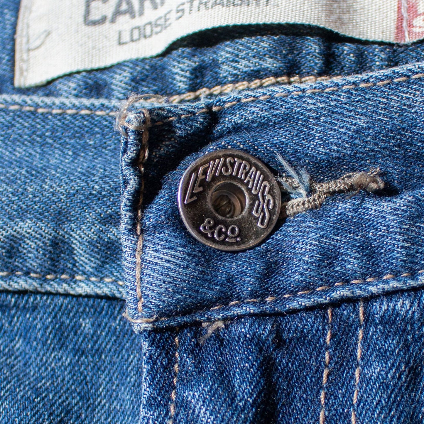 "CARPENTER LOOSE STRAIGHT" Denim Pants