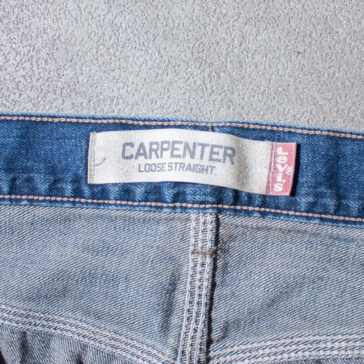 "CARPENTER LOOSE STRAIGHT" Denim Pants