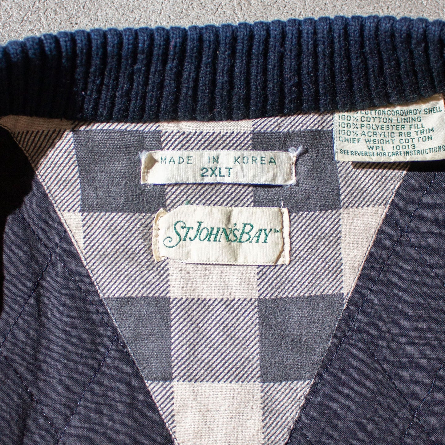 Padded Corduroy Vest