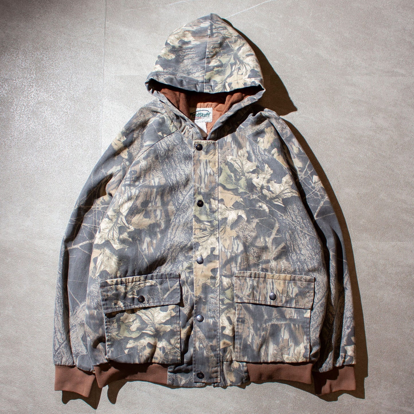Tree Camo Padding Hooded Blouson